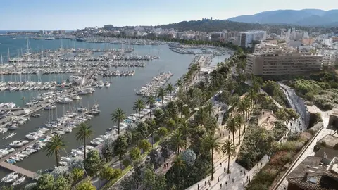 Imagen del Passeig Mar&iacute;tim. (Autoridad Portuaria de Baleares)