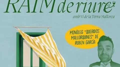 Parte del cartel. (Vi de la Terra Mallorca)