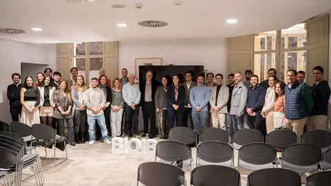 Foto de familia en el acto. (BIOIB)