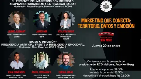 Cartel del evento. (RCD Mallorca)