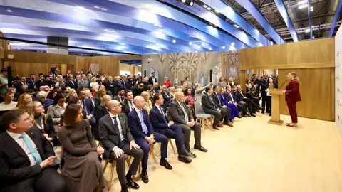 Margalida Prohens en su intervenci&oacute;n en Fitur. (Caib)