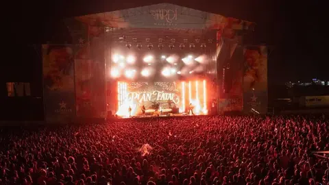 Concierto de Dani Fern&aacute;ndez en Es Jard&iacute; Mallorca. (La Isla)