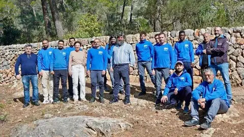 Curso de formaci&oacute;n gratuita del SOIB de construcci&oacute;n de &laquo;pedra en sec&raquo;