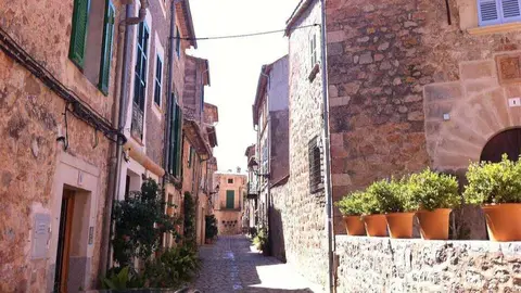 Un pueblo rural. (Consell de Mallorca)