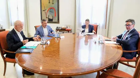 Imagen de la reuni&oacute;n. (Som de Mallorca)