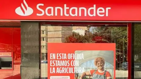 Oficina agro del Santander. (Banco Santander)