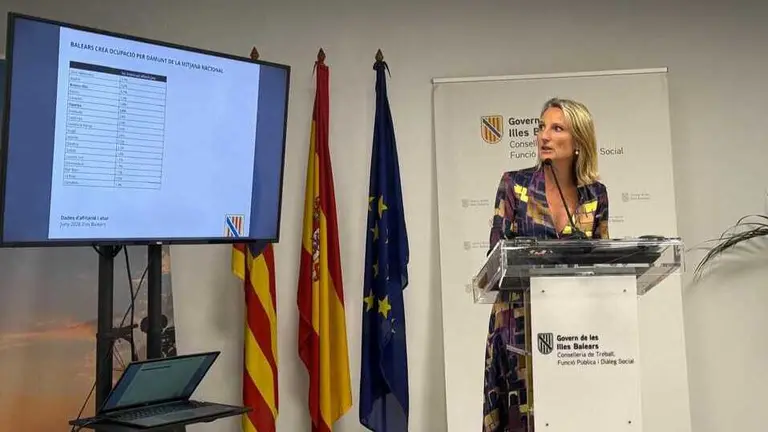 Imagen de la consejera Catalina Cabrer. (Caib)