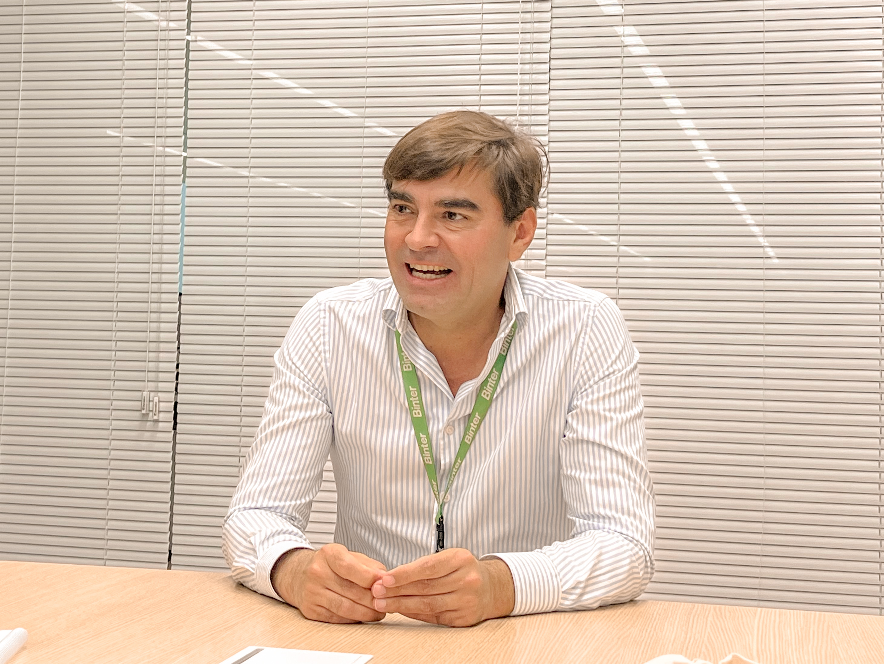 Miguel Angel Suárez Cabrera es el Director Comercial y Marketing de Binter.