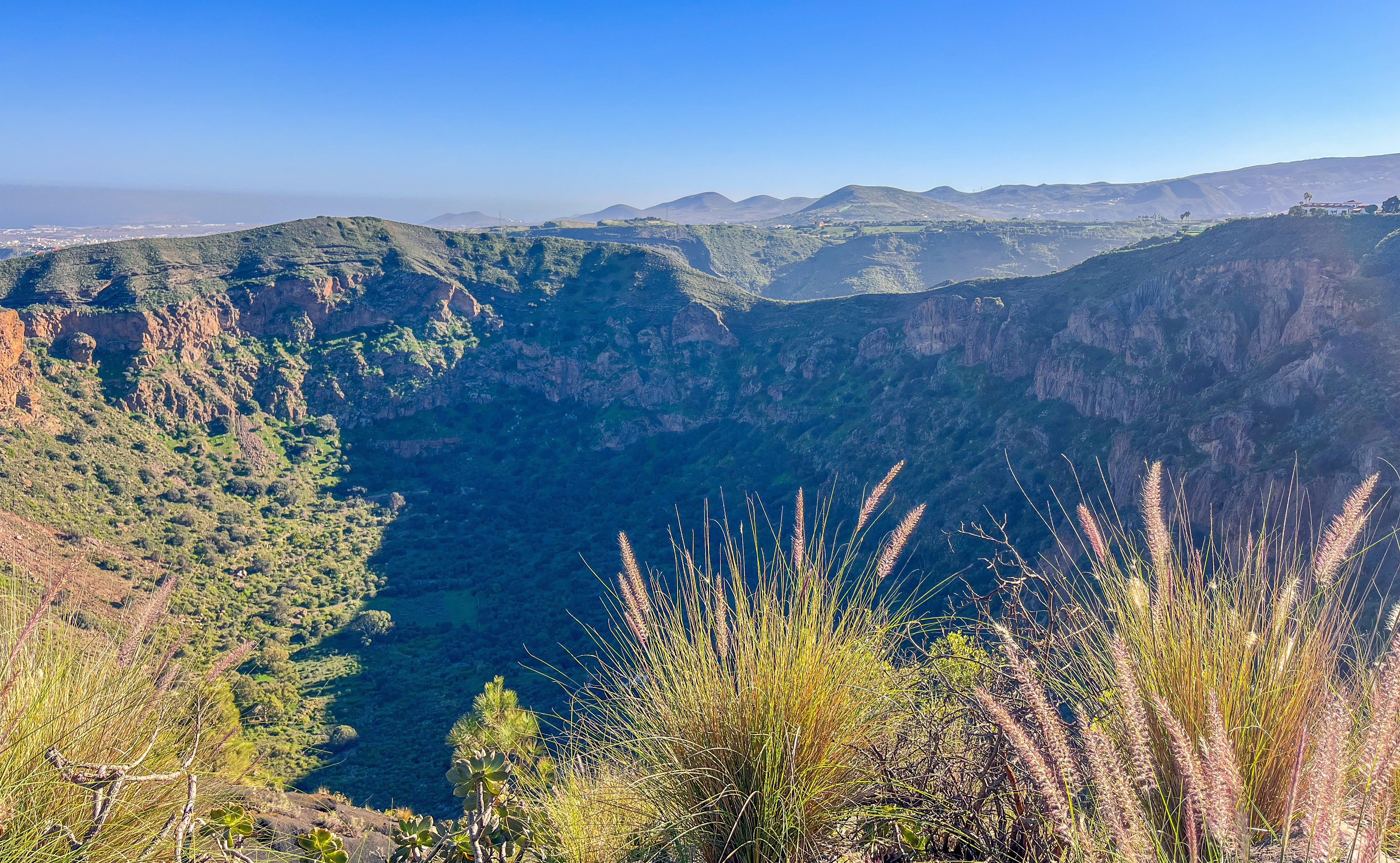 Imagen de la Caldera de Bandama.
