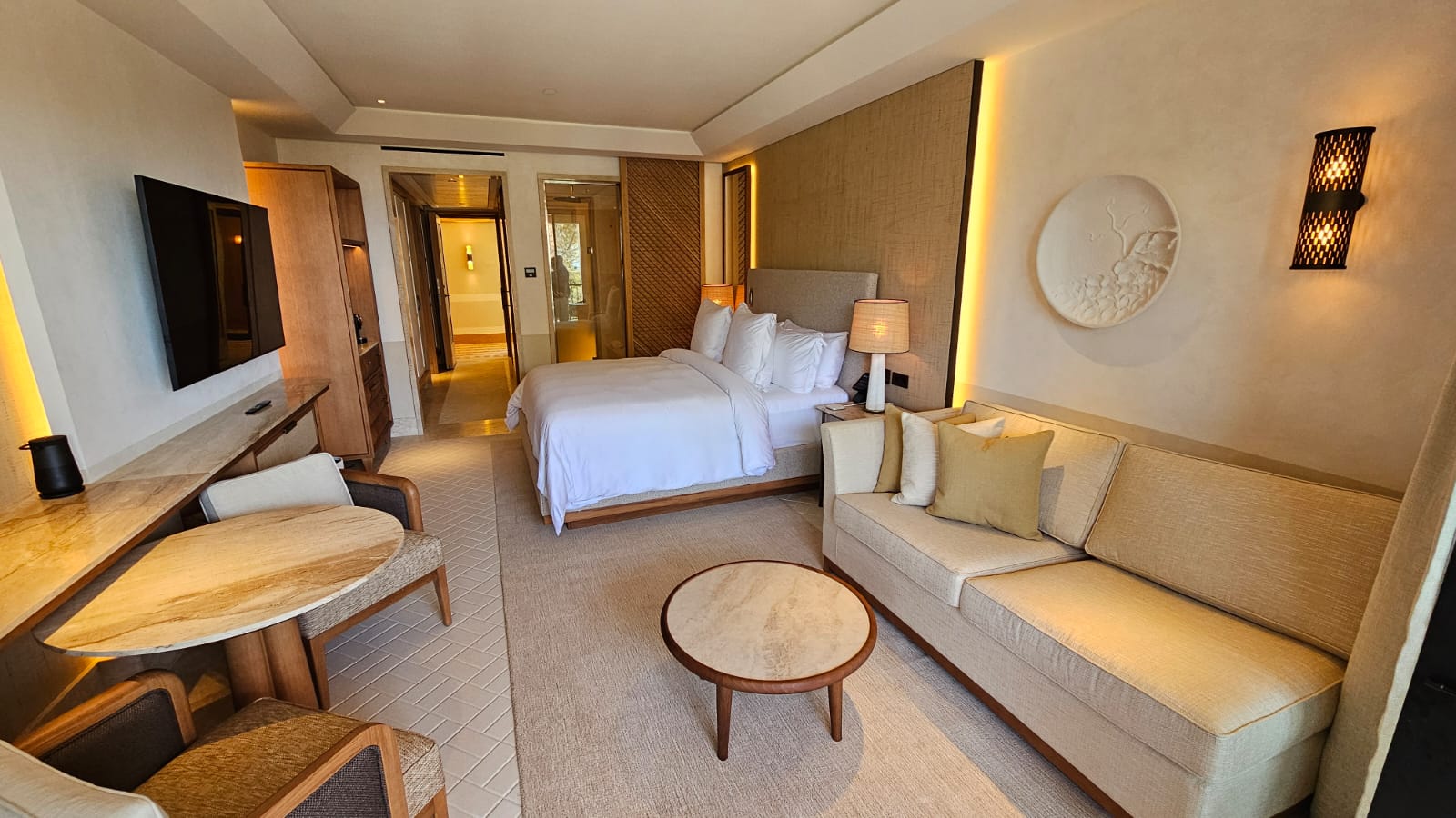 Imagen de una de las habitaciones del reformado hotel.