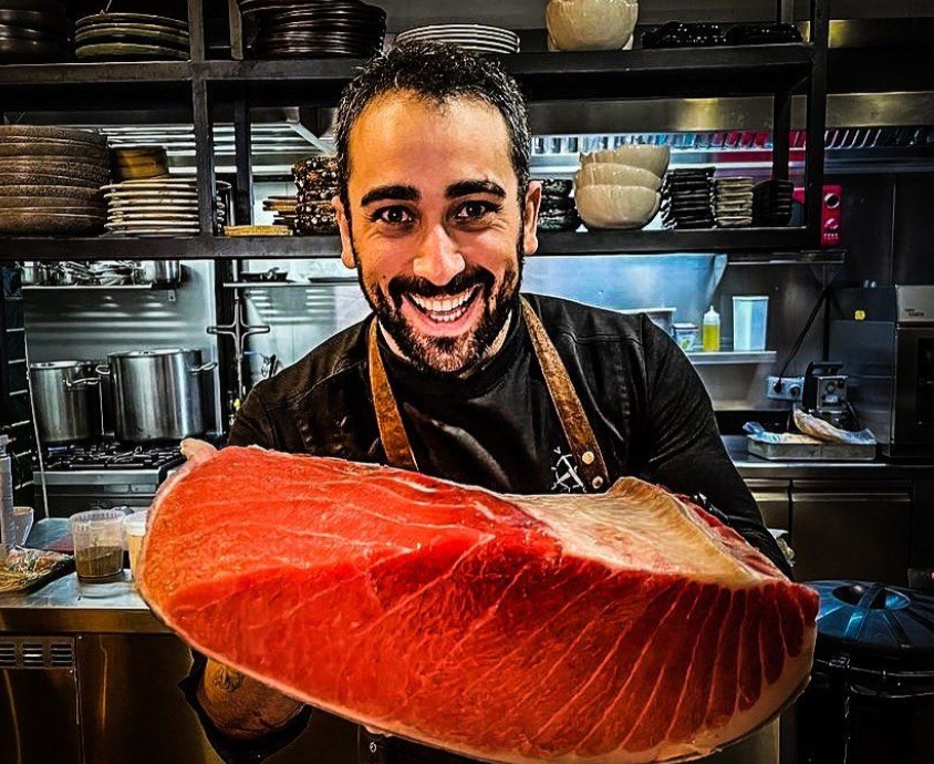 Imagen de Bernabé Caravotta, chef y propietario de Vandal.
