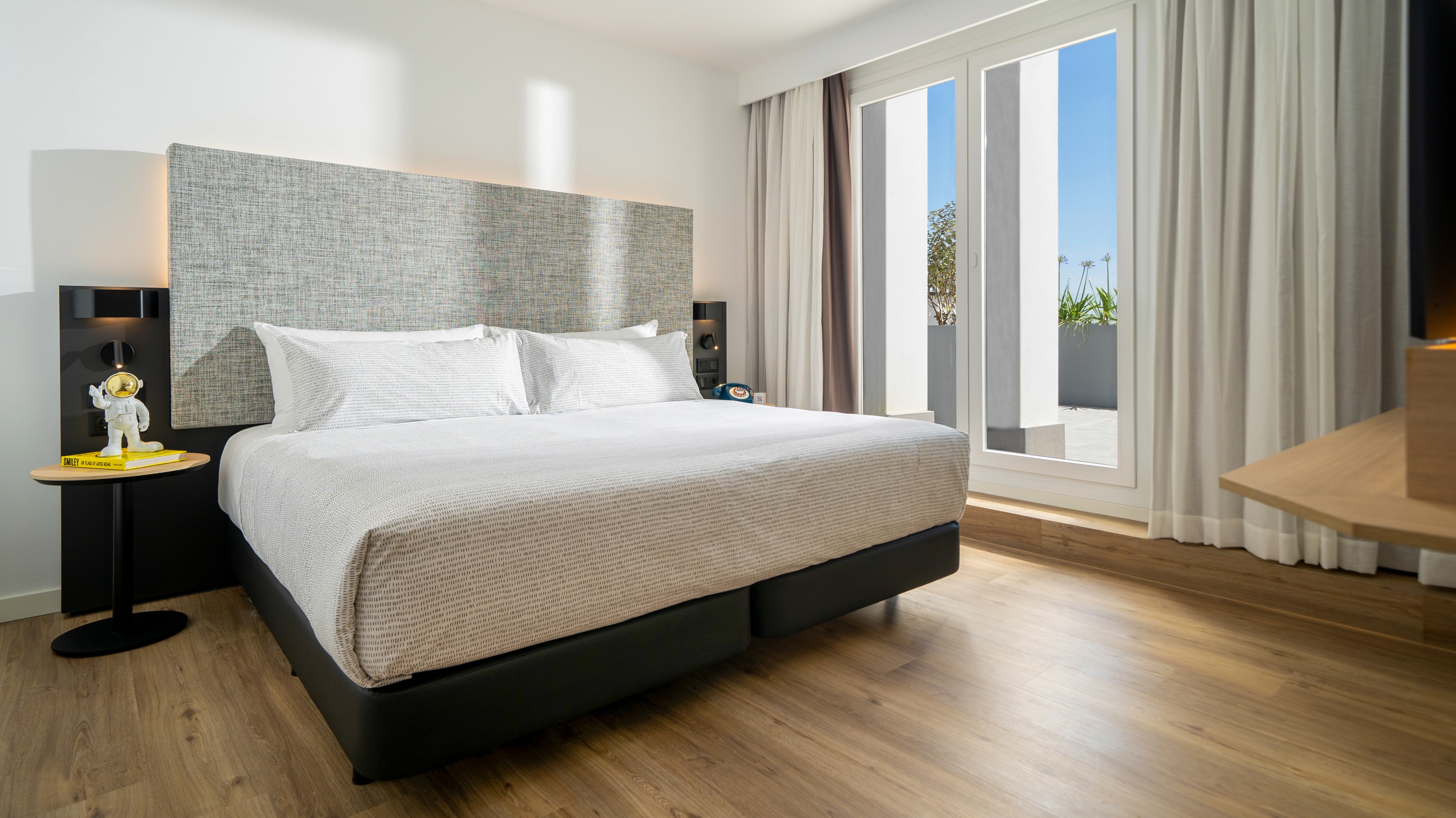 Imagen de una de las habitaciones del nuevo Innside en Madrid.