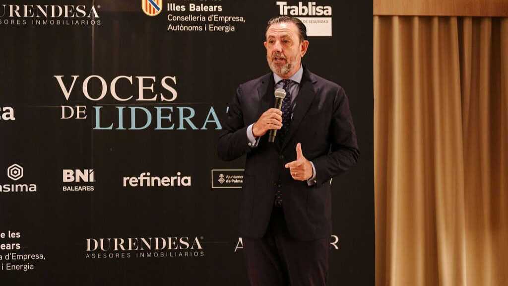 Alejandro Sáenz de San Pedro durante su intervención.