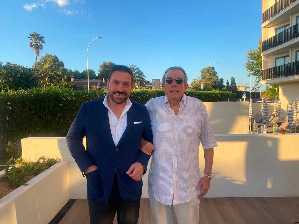 Manuel Melenchón (izquierda) y Miguel Miralles